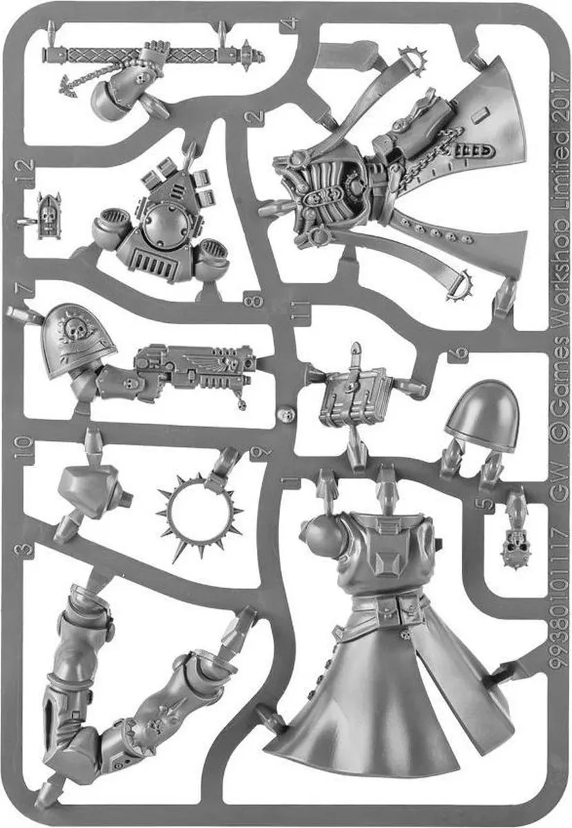 Games Workshop Warhammer 40k Primaris Chaplain Space Marine Figuur