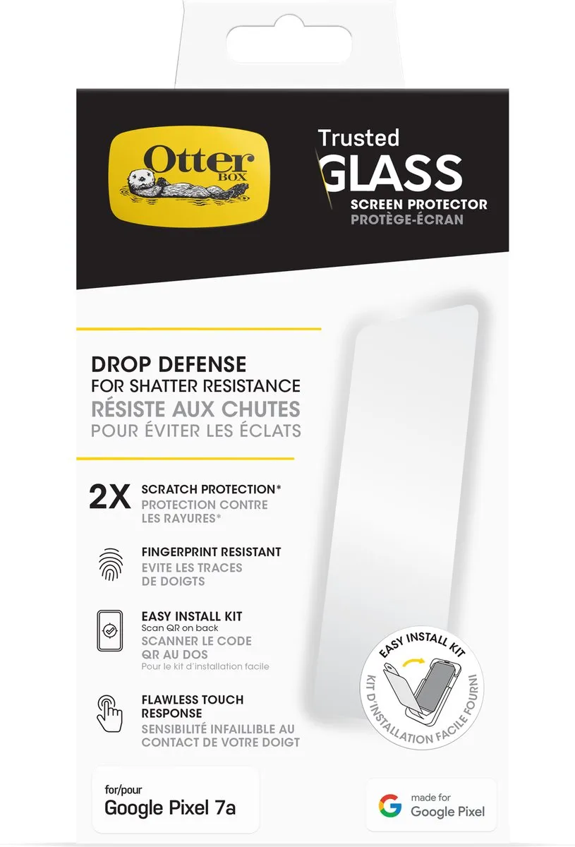 OtterBox Trusted Glass Screenprotector Google Pixel 7A
