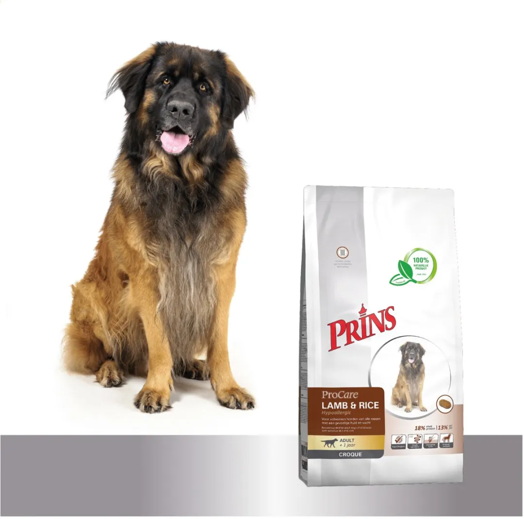 Prins Procare Croque Lamb & Rice Hondenvoer 10kg
