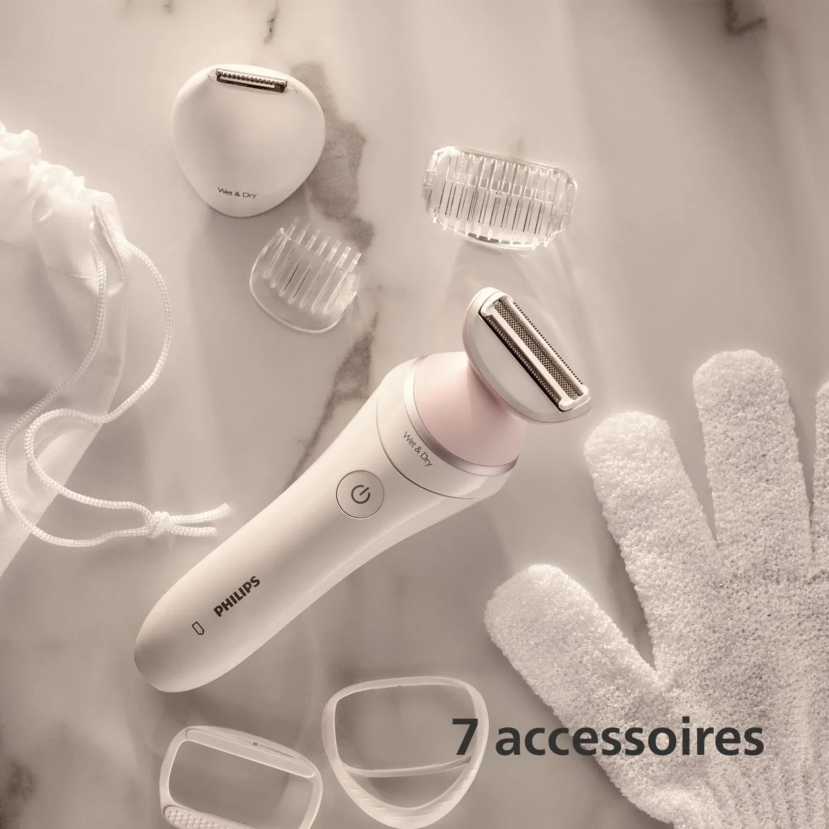 Philips series 6000 BRL146/00 - Ladyshave voor vrouwen - Nat en droog