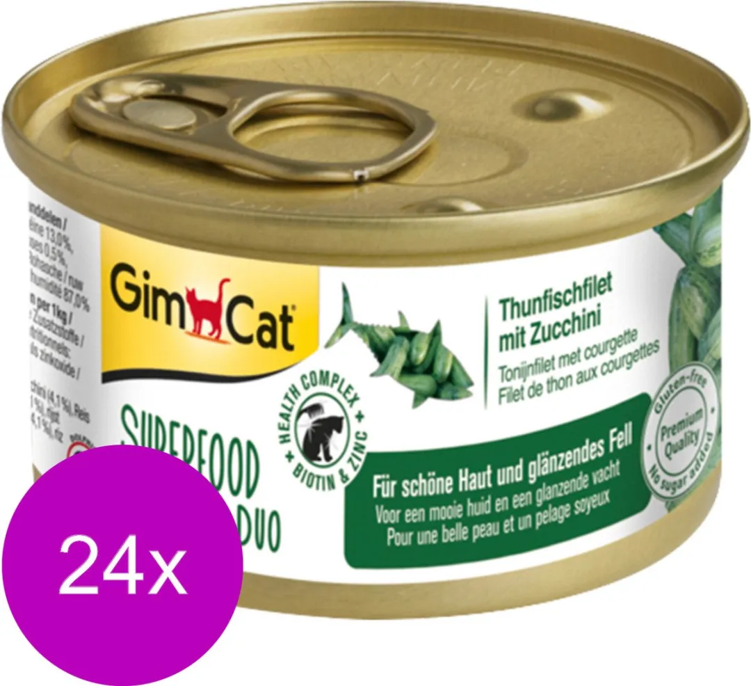 GimCat Superfood Shinycat Duo 70g