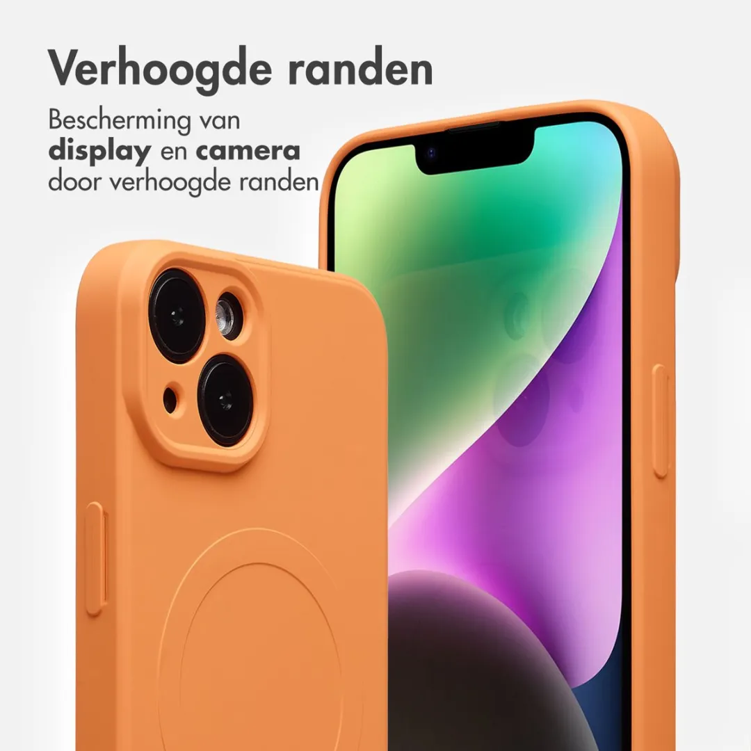 Imoshion Hoesje iPhone 14 - Oranje MagSafe
