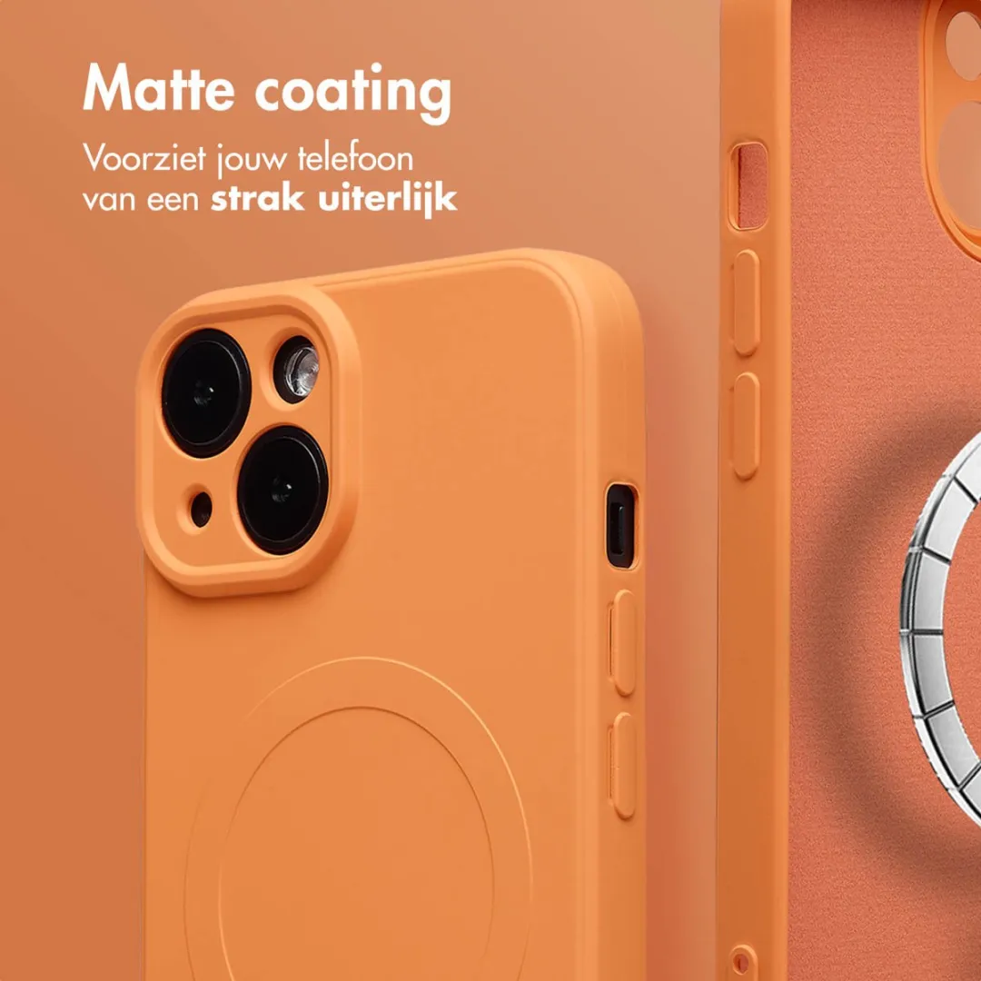Imoshion Hoesje iPhone 14 - Oranje MagSafe
