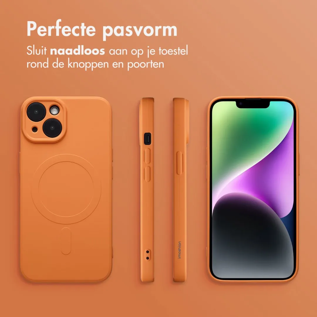 Imoshion Hoesje iPhone 14 - Oranje MagSafe - afbeelding 6 van 6