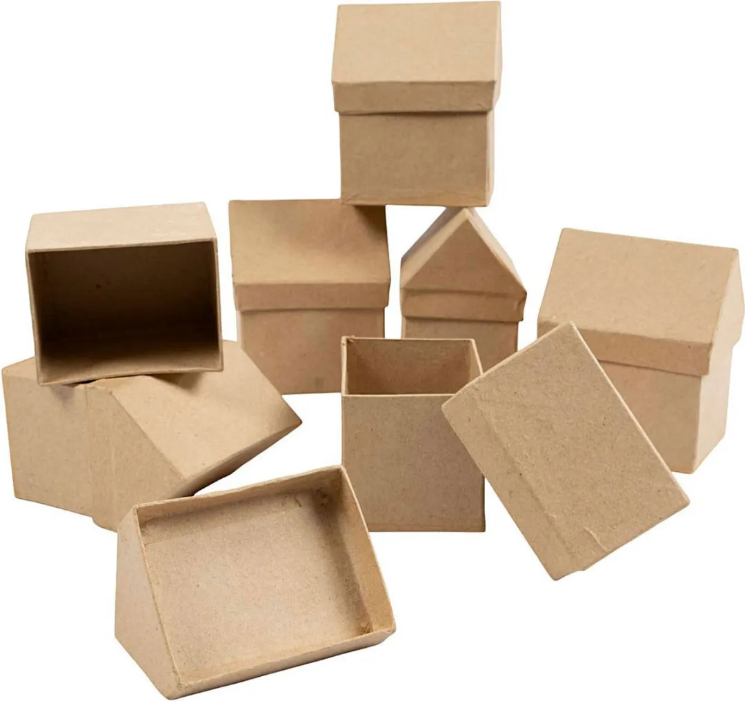 Creativ Company Huizen Knutselset 20 Stuks - Multicolor