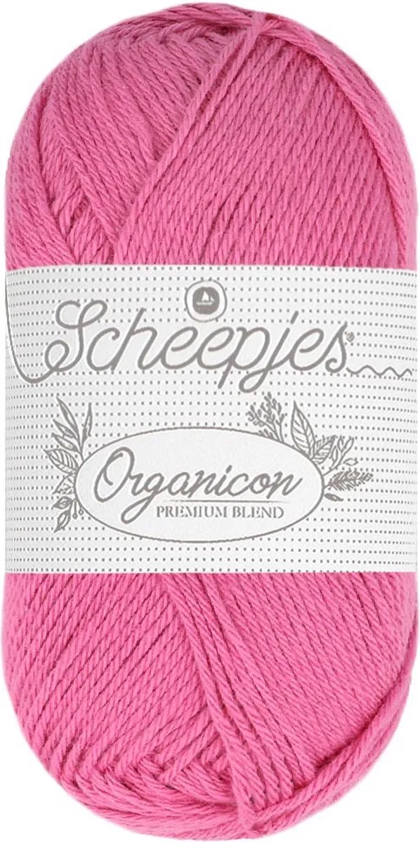 Scheepjes Organicon 50g Roze - Pink Elephant