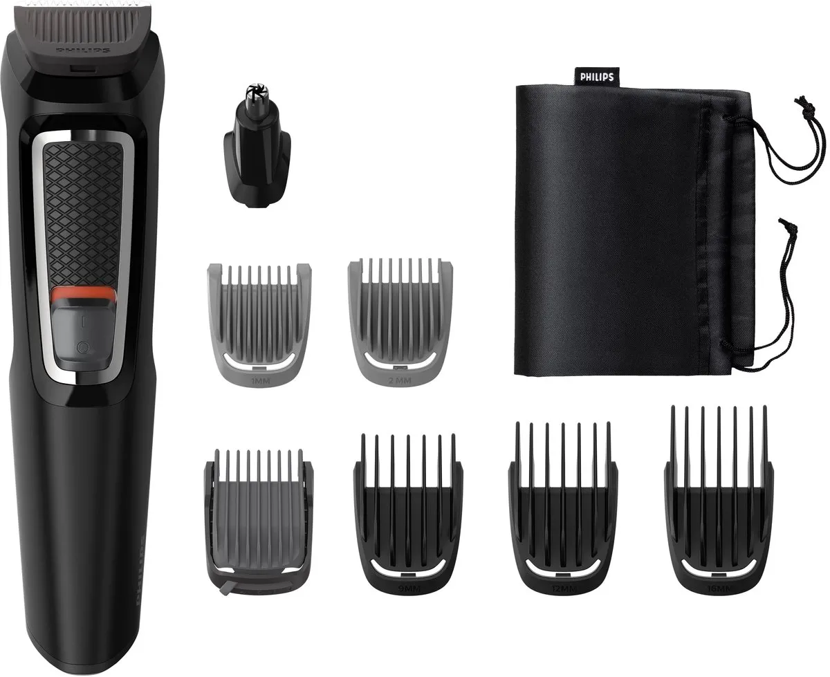 Philips Multigroom Series 3000 MG3730/15 - Baardtrimmer - 7 Opzetstukken