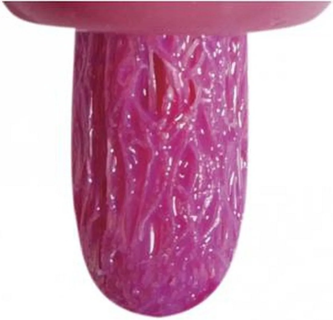 Rayher Hobby Textielstiften Glitter Roze - Dikke punt - 1 Stuk