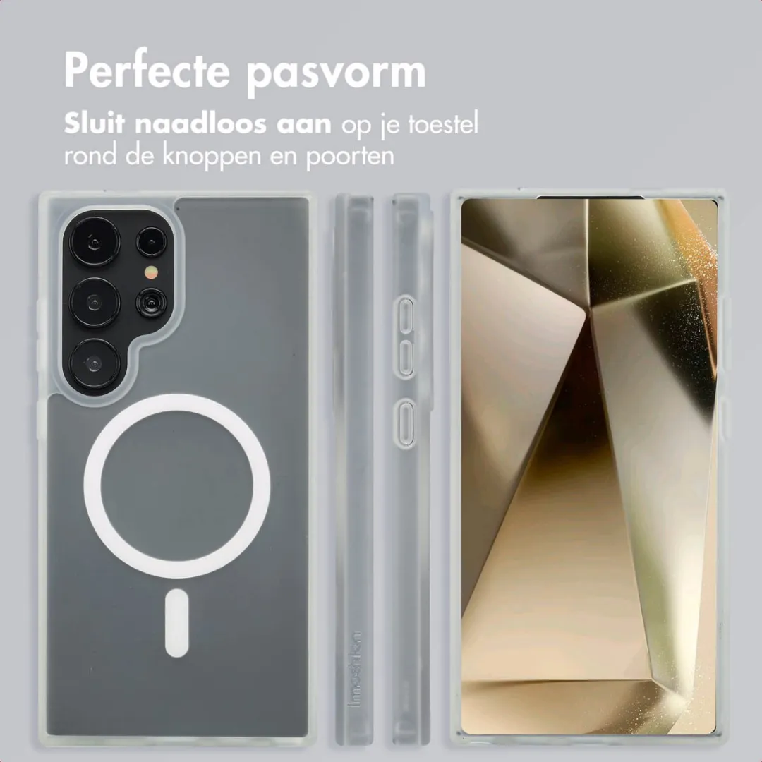 Imoshion Hoesje Samsung Galaxy S24 Ultra - Wit - MagSafe - afbeelding 6 van 6