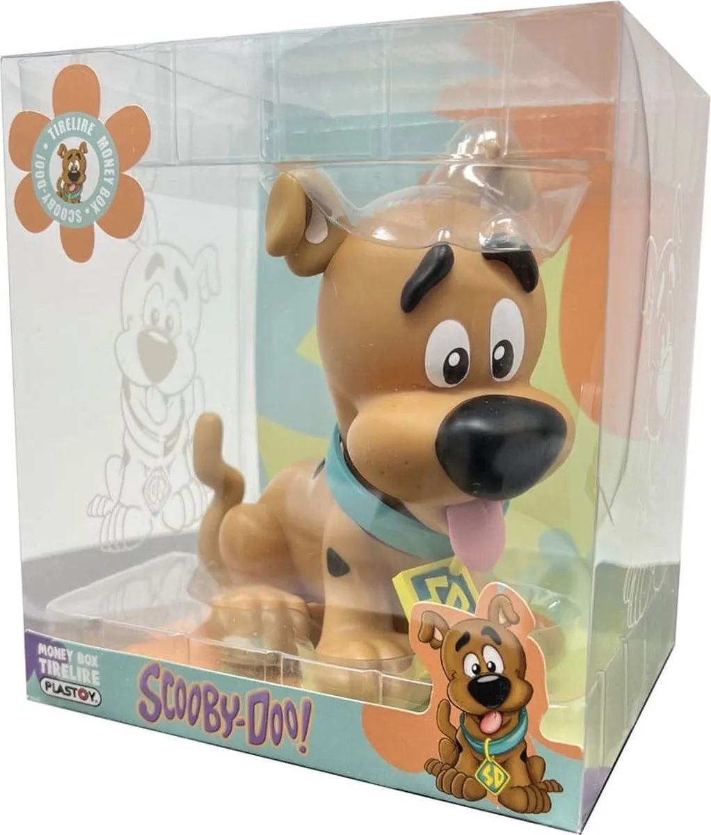 Plastoy Scooby-Doo Chibi Scooby-Doo Spaarpot - Bruin