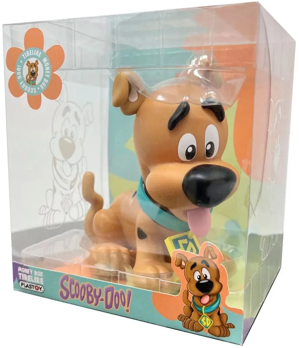 Plastoy Scooby-Doo Chibi Scooby-Doo Spaarpot - Bruin