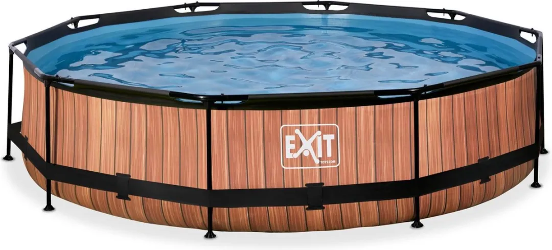 EXIT Wood Zwembad 360x76cm