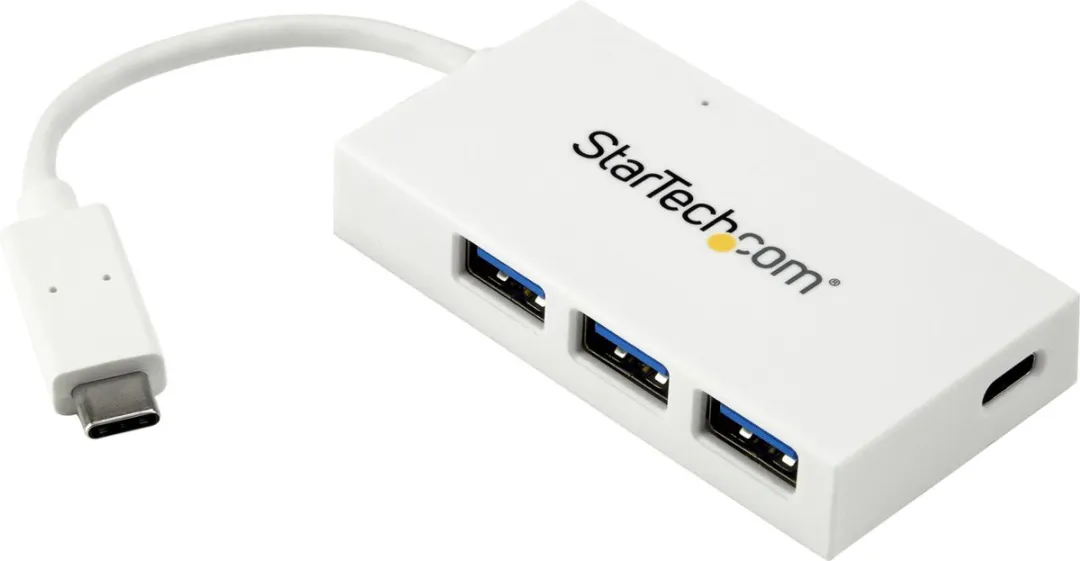 Startech HB30C3A1CFBW USB Hub - 3x USB 3.0 Wit