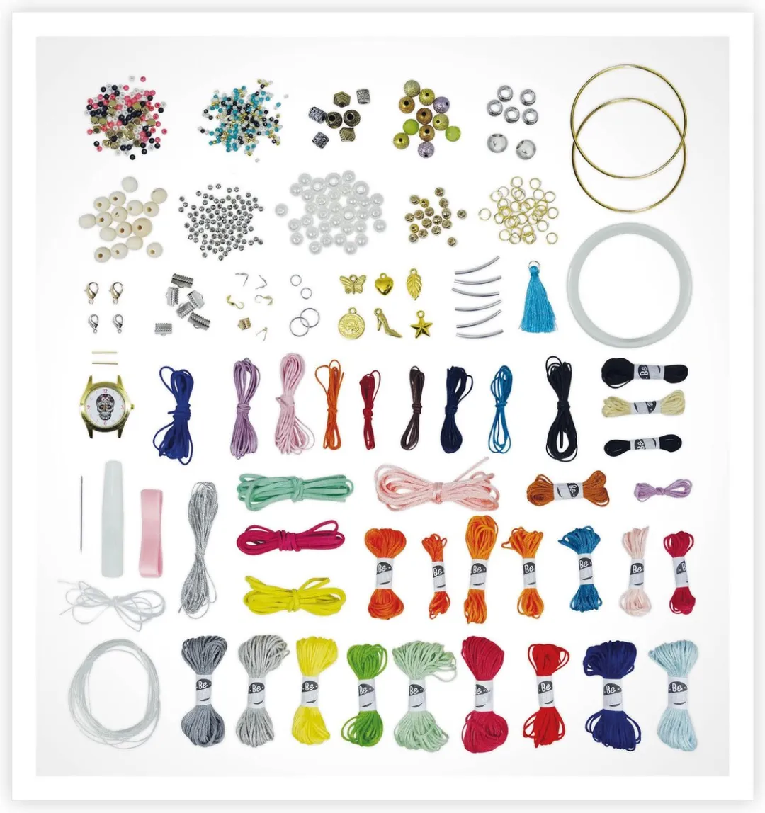 Buki Armbandenatelier - Meerkleurig - 20 Stuks