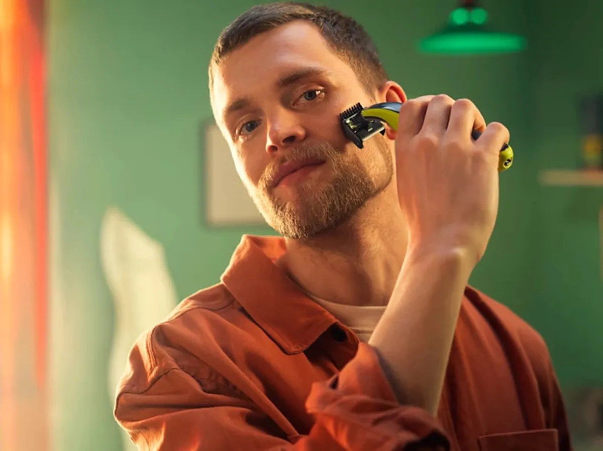 Philips OneBlade 360 QP2734/23 - Hybride Trimmer - Gezicht - Met 5-in-1 verstelbare kam - Oplaadbaar