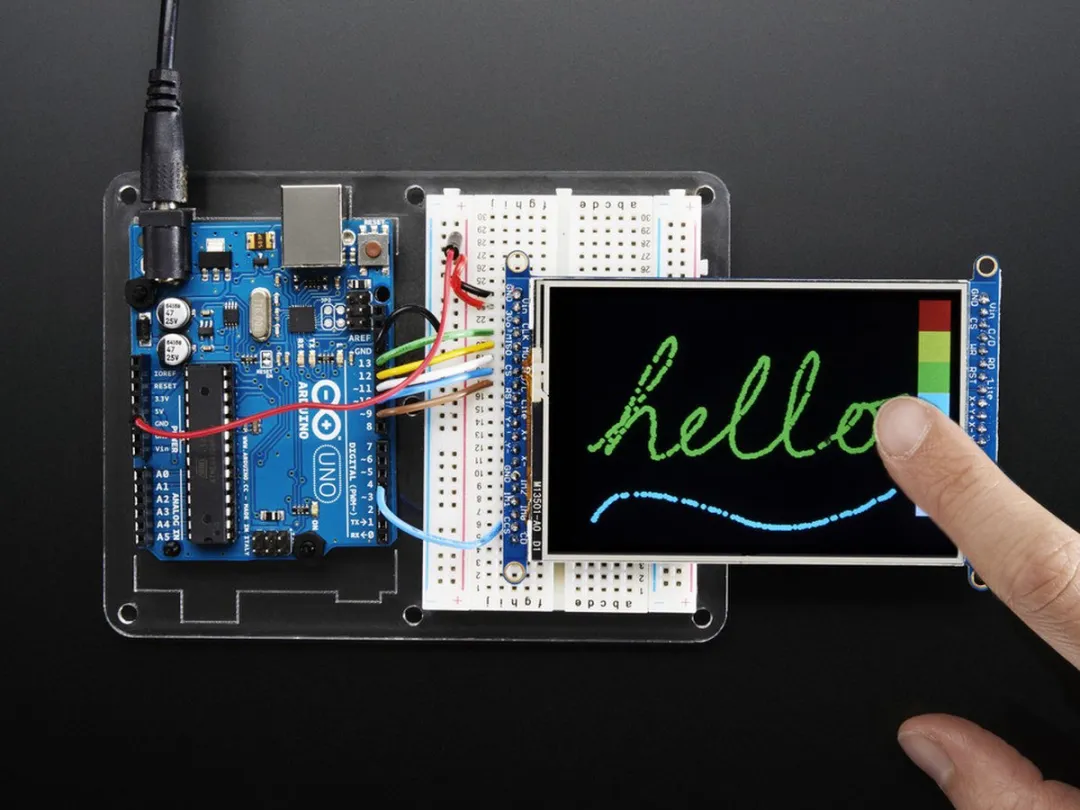 Adafruit 2050 3.5inch Touchscreen Display - 320x480 - Meerkleurig