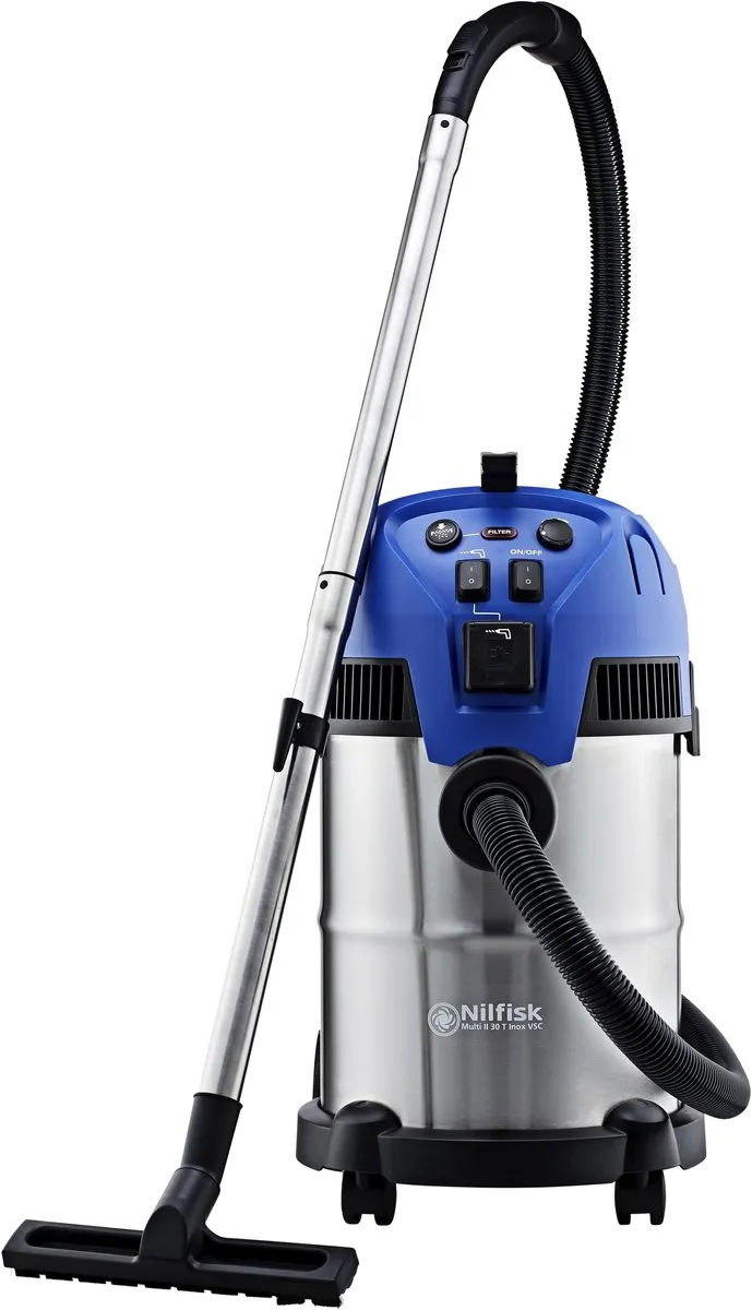 Nilfisk Multi II 30 T Inox VSC Stofzuiger - 1400W