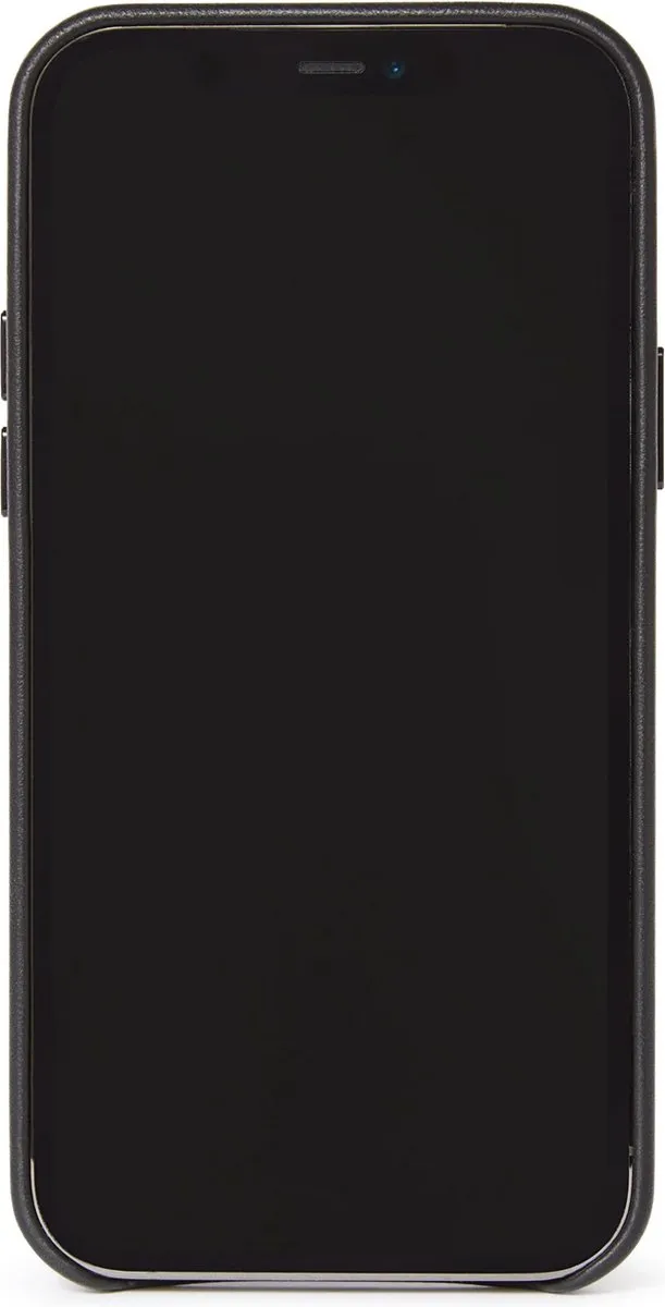 Decoded D20IPO54BC2BK Back Cover iPhone 12 Mini - Zwart - afbeelding 6 van 6