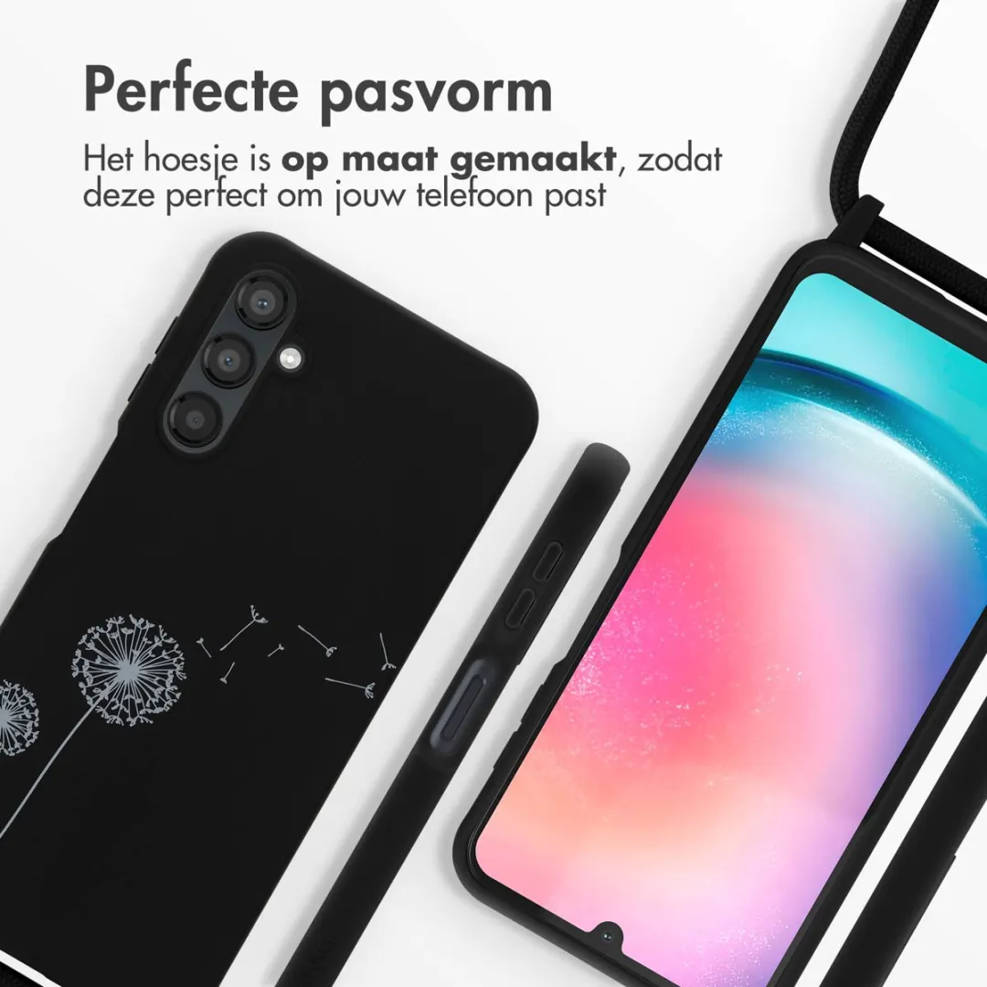Imoshion Hoesje Samsung Galaxy A25 - Siliconen - Dandelion Black
