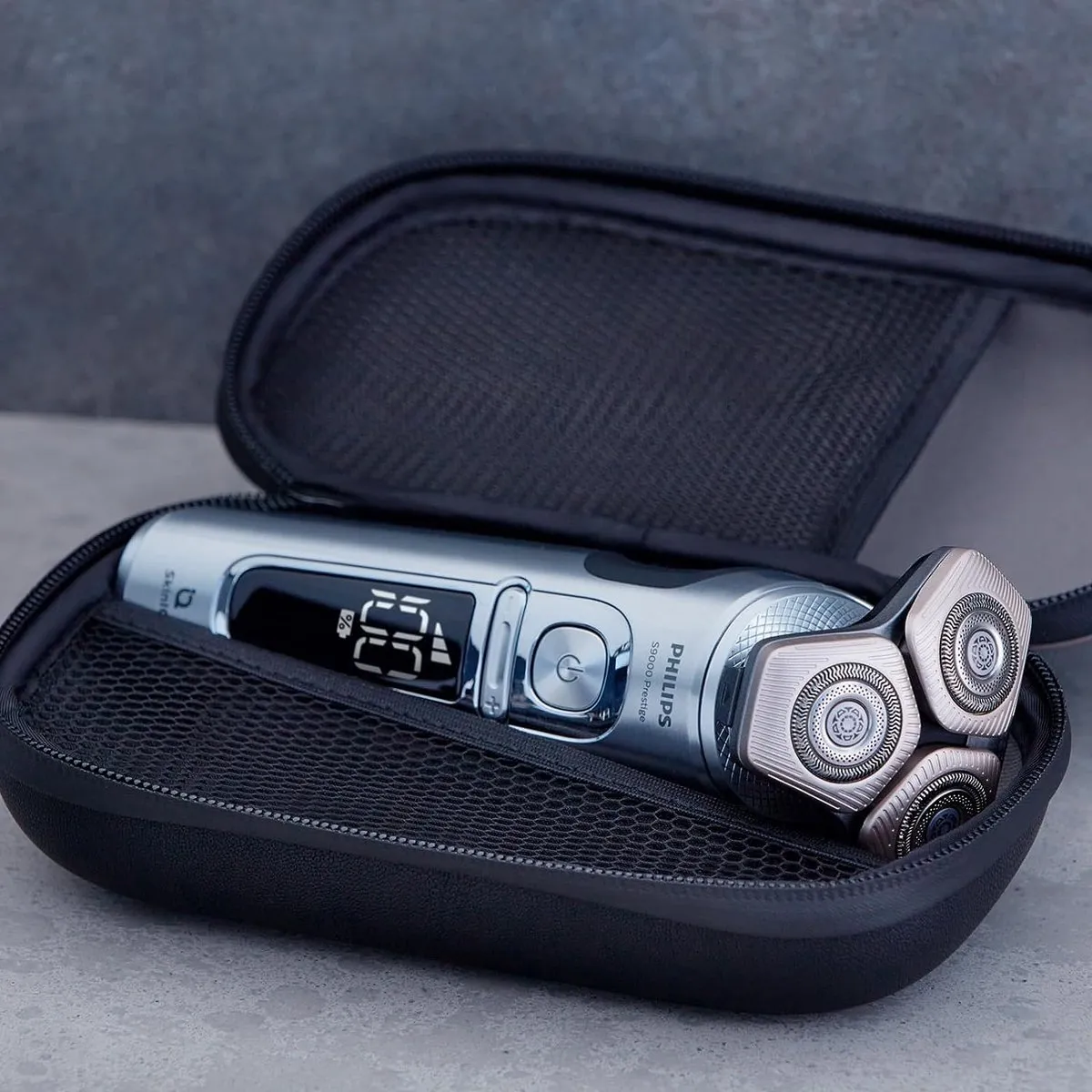 Philips S9000 Prestige Scheerapparaat SP9885/35 - Nat & Droog - Chroom - afbeelding 6 van 6