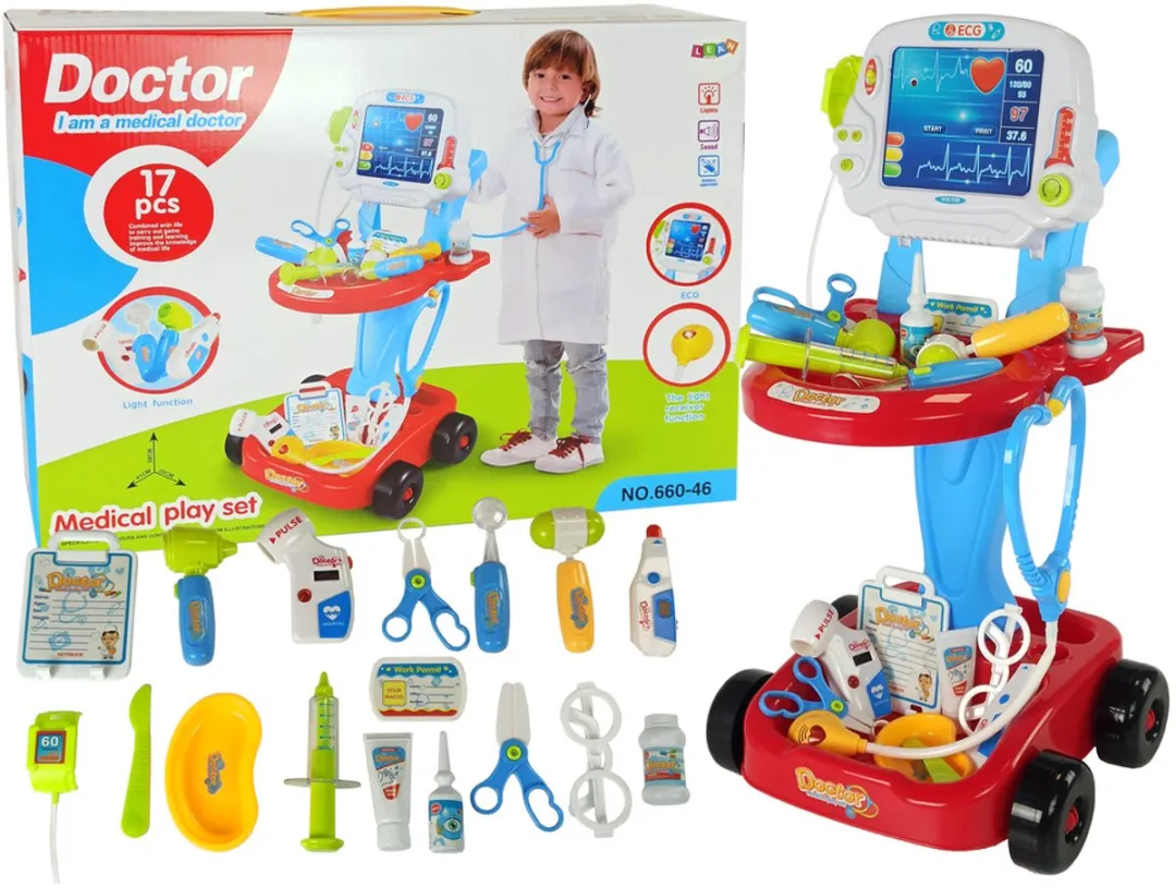 Lean Toys Doktersset 17-delig