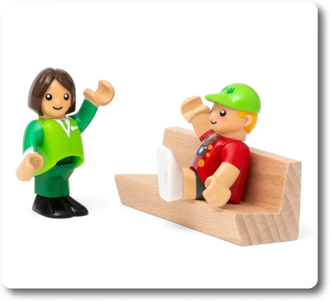 BRIO Cirkelvormige Treinset 33847 - 16 Stukken - Multicolor