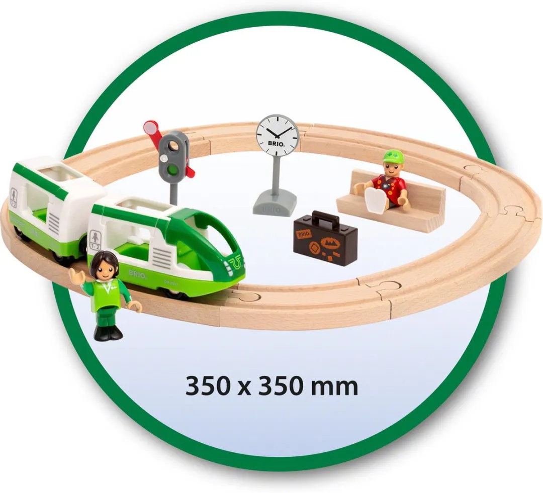 BRIO Cirkelvormige Treinset 33847 - 16 Stukken - Multicolor - afbeelding 6 van 6