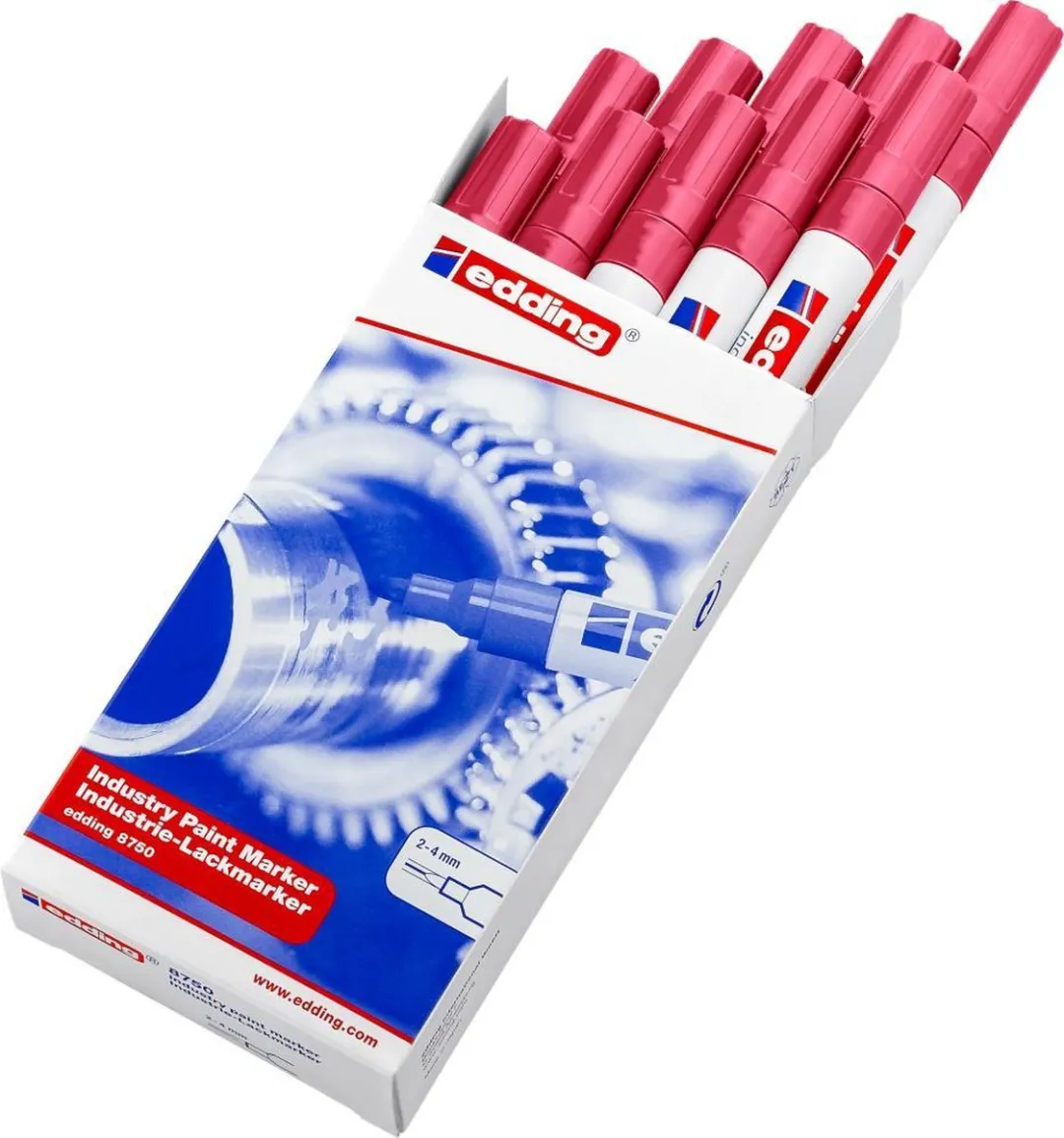edding 8750 Viltstift Industry Rond 2-4mm