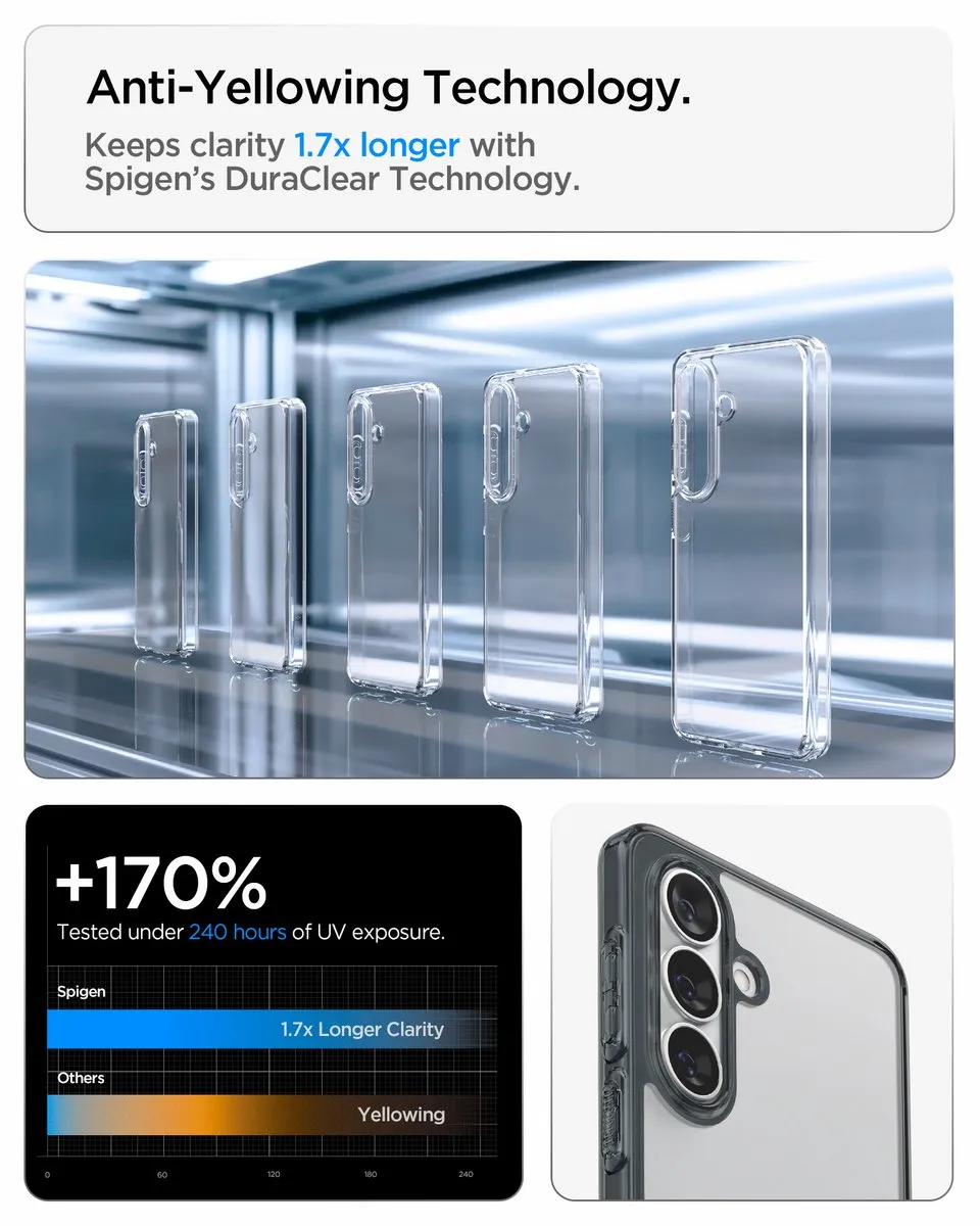 Spigen Ultra Hybrid Backcover 8800283318401 - Transparant