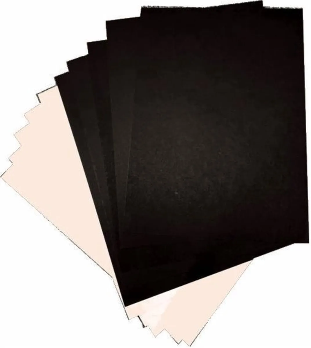Quantore Chokoo Knutselkarton 50x70cm - 10 Stuks - 10 Kleuren