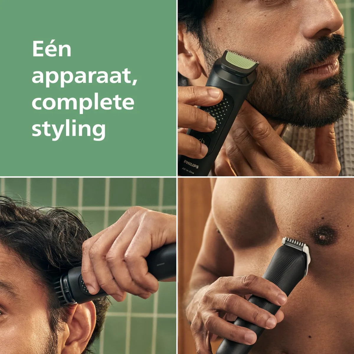 Philips Series 3000 MG3935/15 Multigroom - 7 in 1 - Zwart
