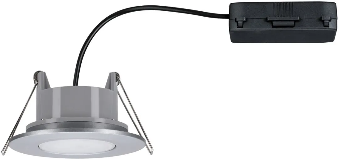 Paulmann LED-inbouwlamp Calla IP65 6W 530lm 4000K - Chroom mat