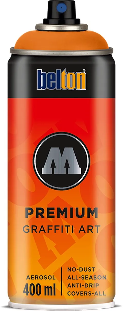 Molotow Belton Premium 400ml Spuitbus Pastel Orange