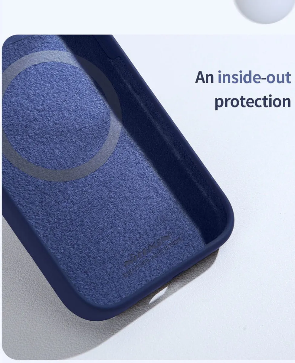 Nillkin Lens Wing Hoesje iPhone 15 Pro Max - Blauw