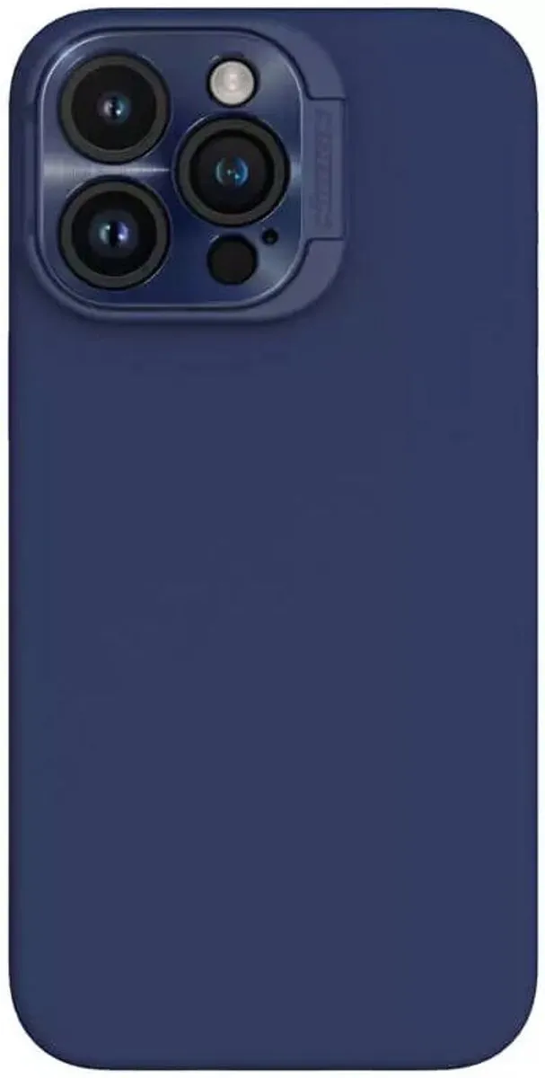 Nillkin Lens Wing Hoesje iPhone 15 Pro Max - Blauw