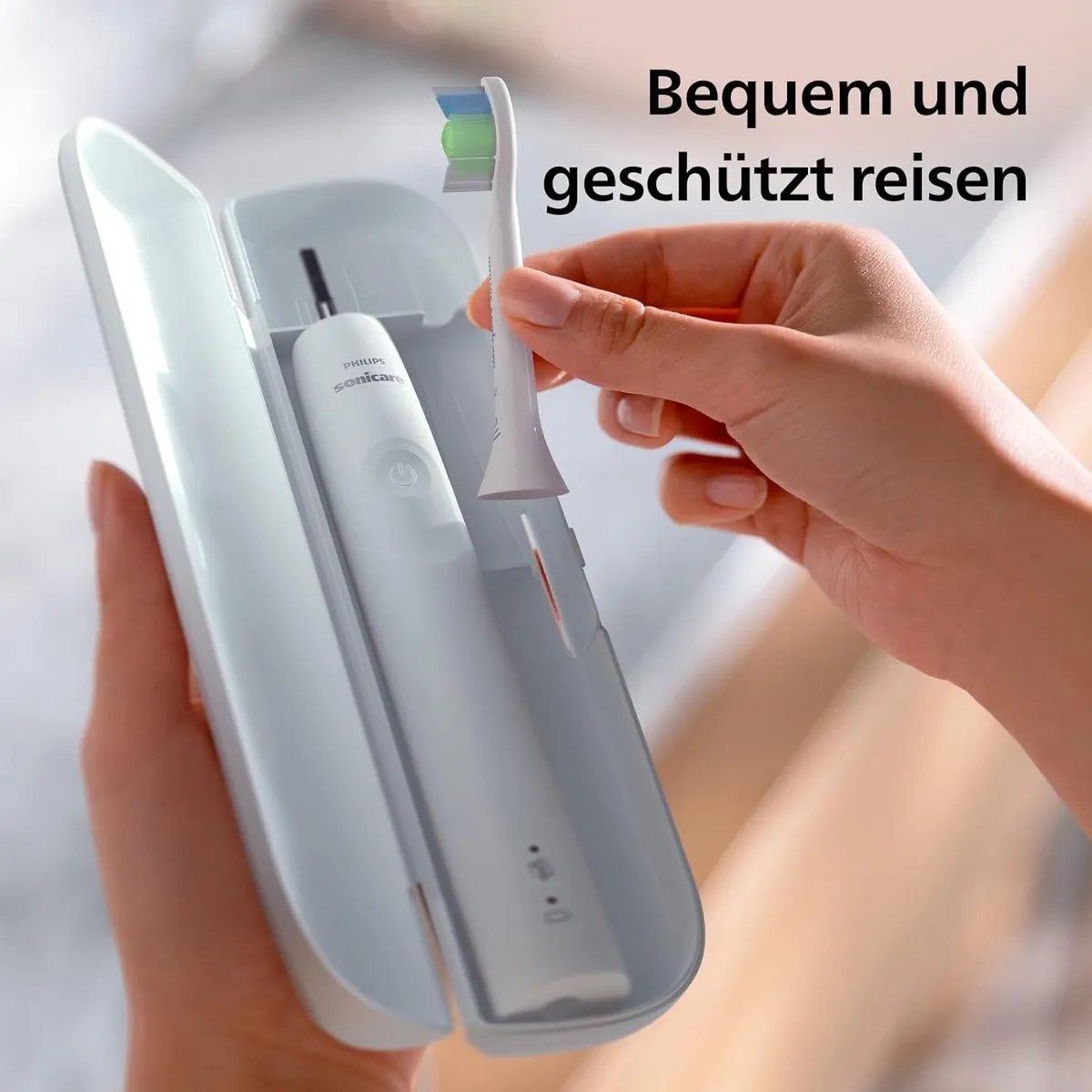 Philips Sonicare 4100 HX3683/33 Elektrische Tandenborstel - Wit
