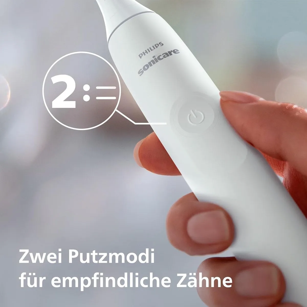 Philips Sonicare 4100 HX3683/33 Elektrische Tandenborstel - Wit