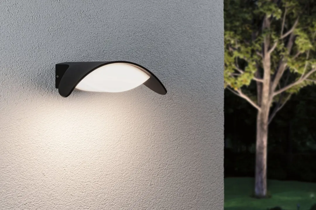 Paulmann Mesana LED Wandarmatuur Buiten 12W 800lm - Antraciet