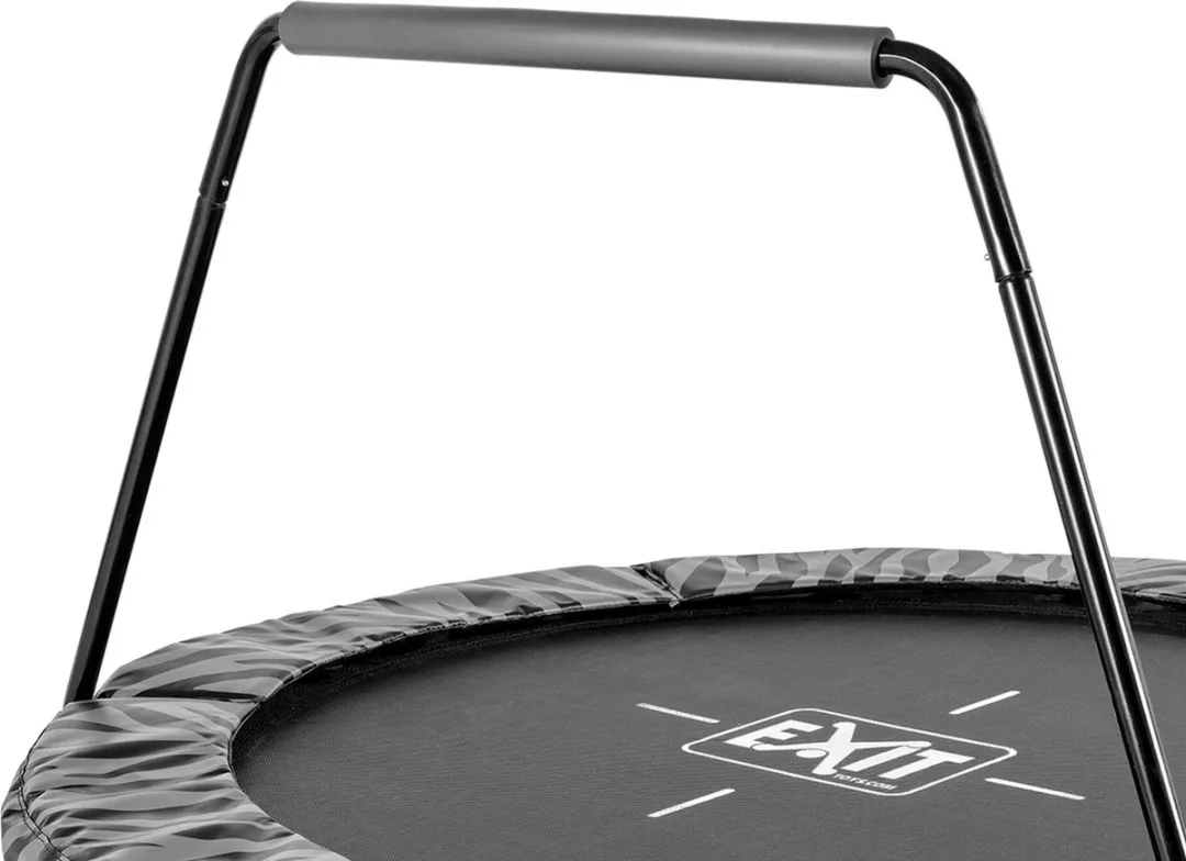 EXIT Tiggy Junior Trampoline 140cm - Zwart/Grijs