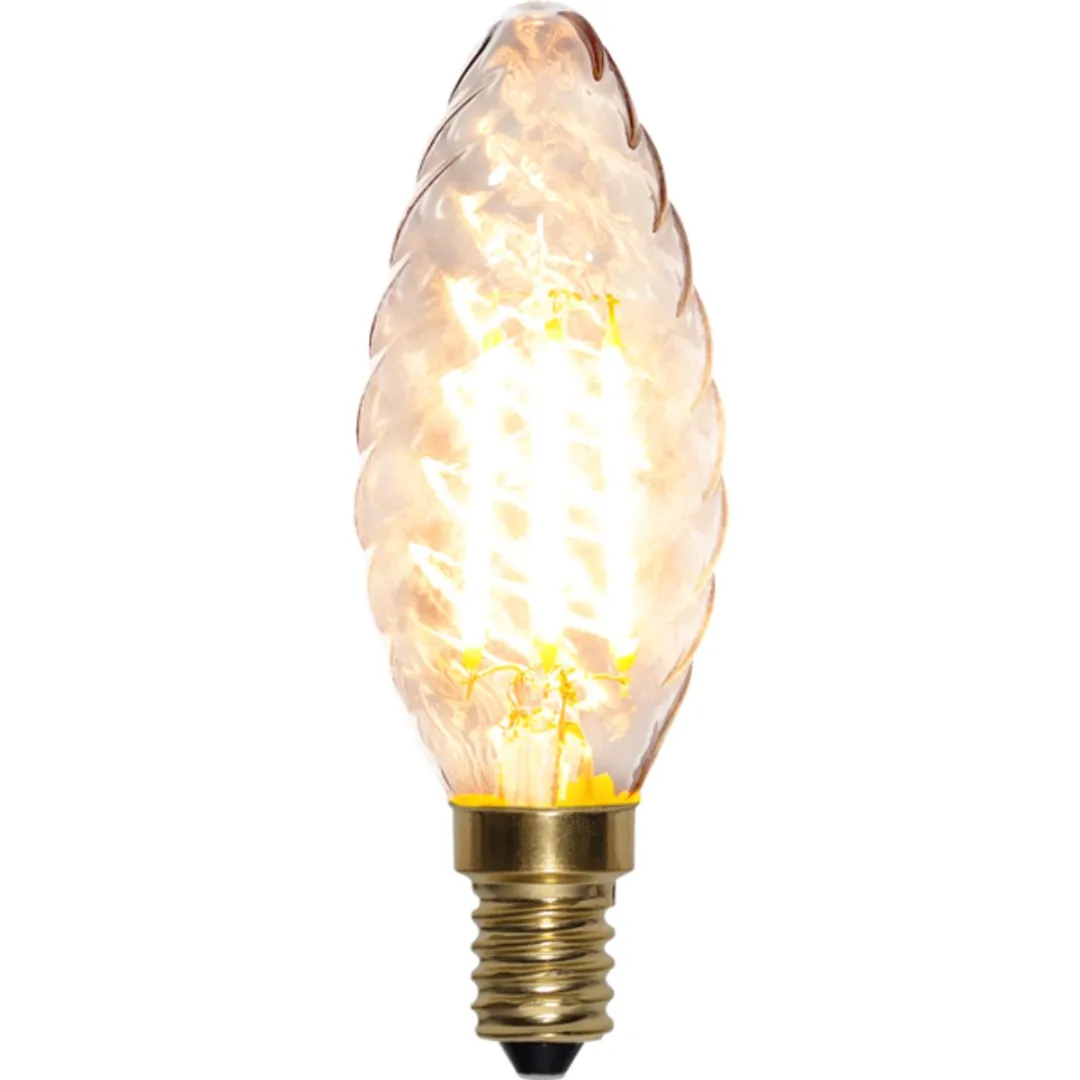 Star Trading Kaarslamp E14 4W Super Warm Wit - 3 Stuks