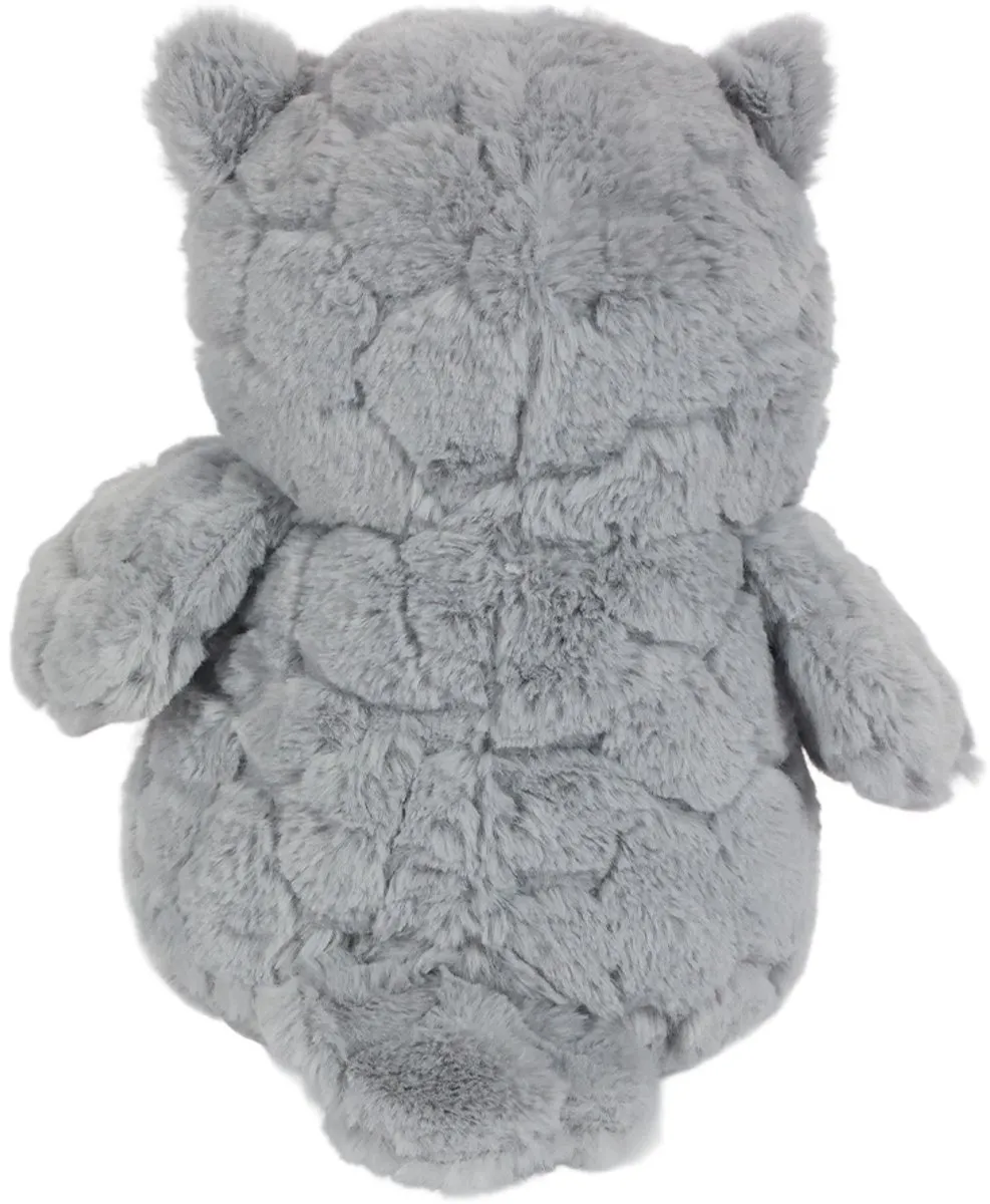 PIA Soft Toys Uil - 28 cm Grijs