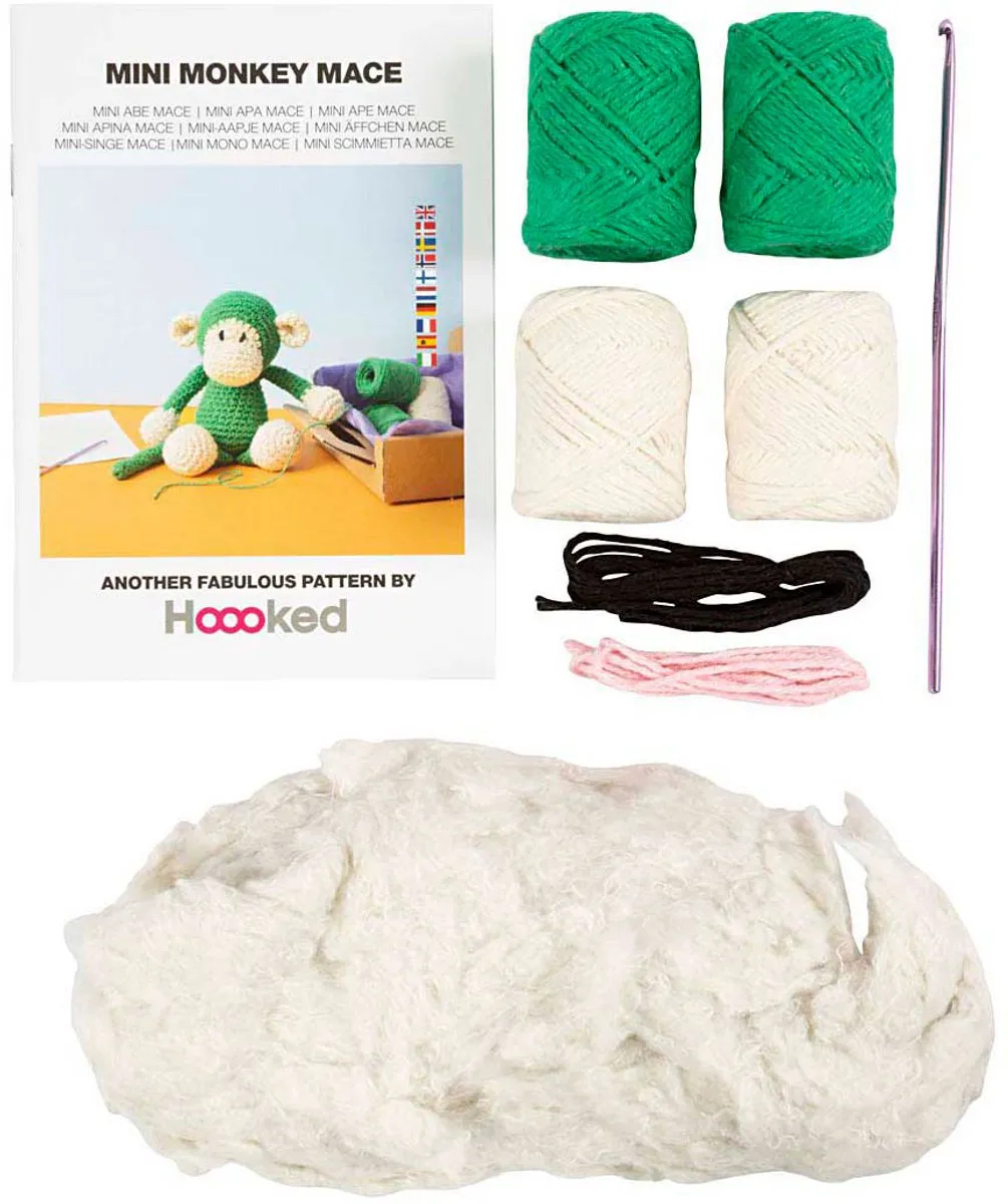 Creativ Company Haakpakket Amigurumi Aap - Multicolor