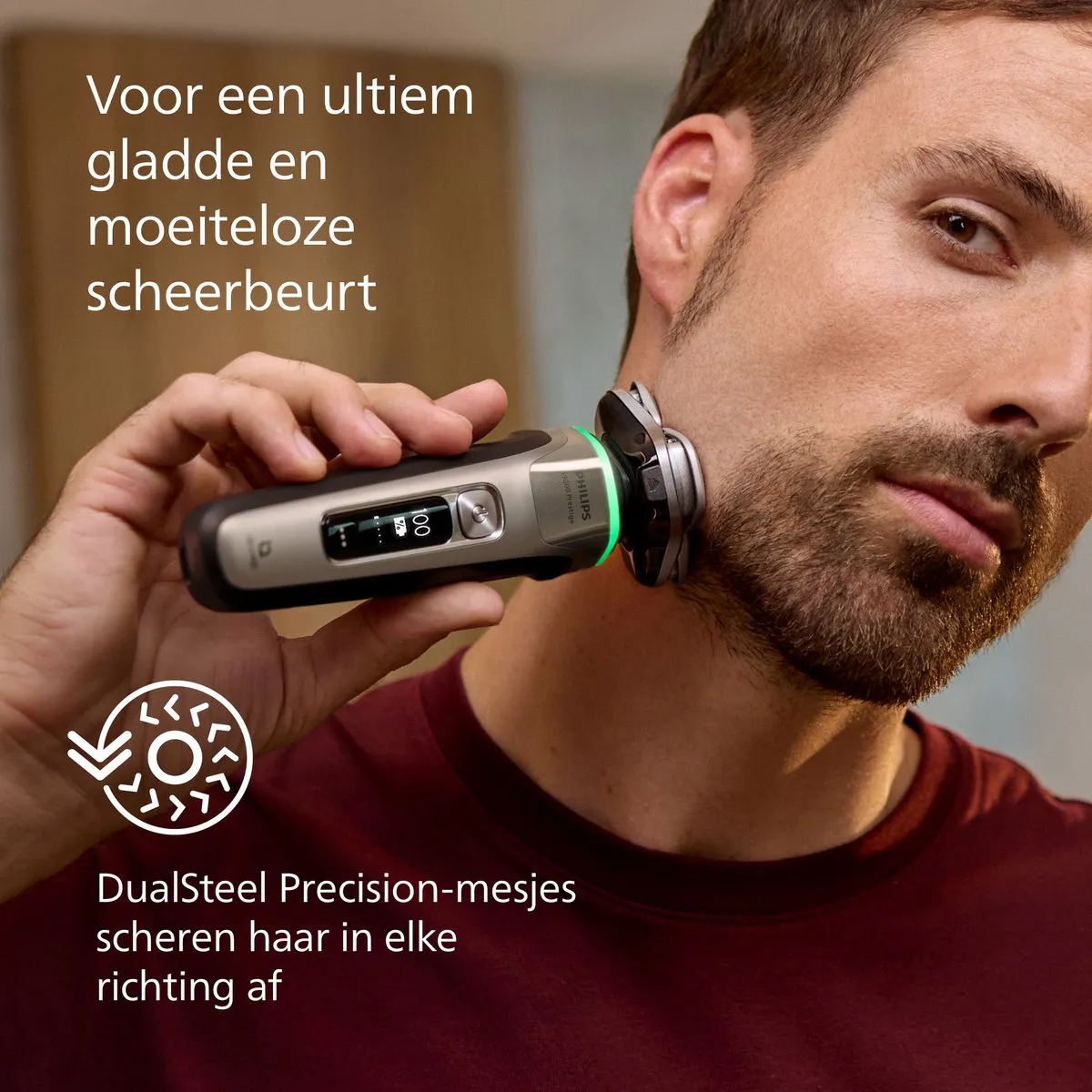 Philips Shaver i9000 XP9203/30 Elektrisch Scheerapparaat - Goud - afbeelding 6 van 6