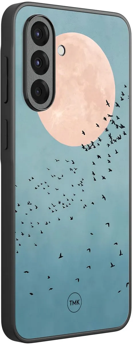 Casevibes Hoesje Samsung Galaxy A36 Moon Birds - Blauw S/A36/B/022