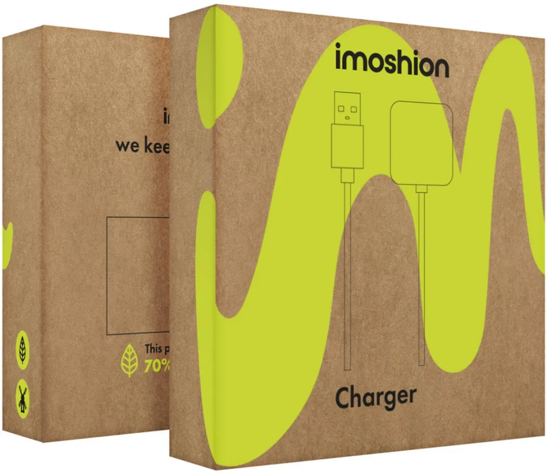 imoshion USB-A Oplader SH00067969 - Fitbit Charge 6/5/Luxe - 0,5m - Zwart