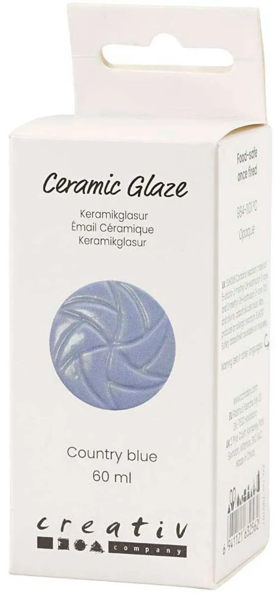 Creativ Company Keramiek Glazuur Country Blue 60ml