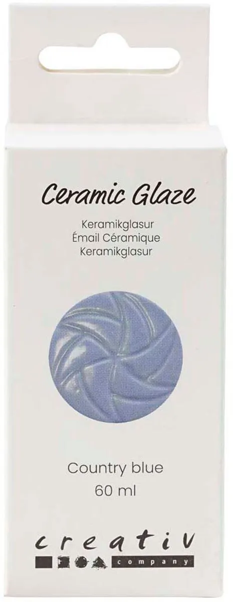 Creativ Company Keramiek Glazuur Country Blue 60ml