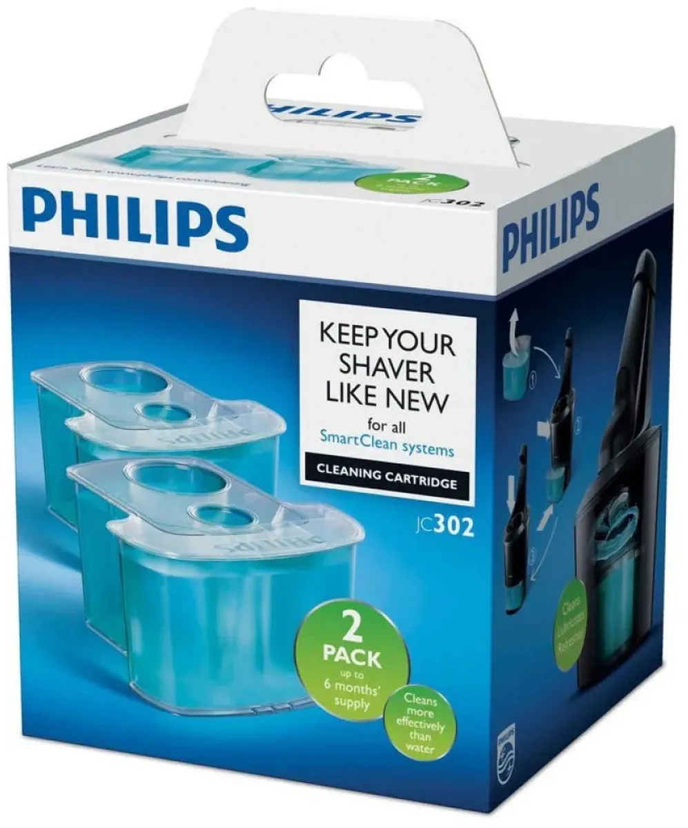 Philips JC302/50 Schoonmaakcartridge - 2 Stuks