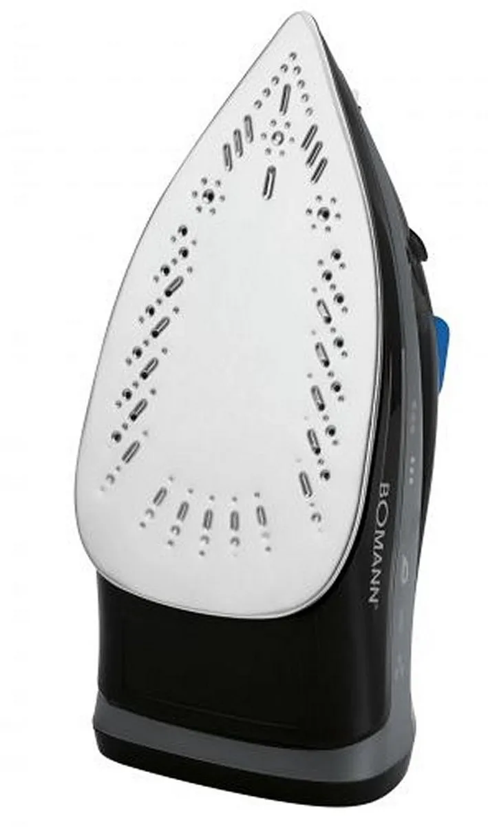 Bomann DB 6003 CB Stoomstrijkijzer 1800W - 150ml - Zwart/Blauw