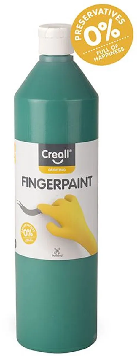 Creall Vingerverf Groen 250ml